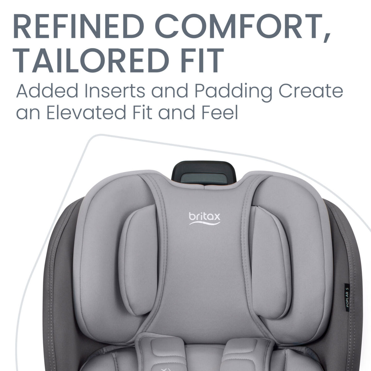 Poplar S Convertible Car Seat - Slim 17 Design