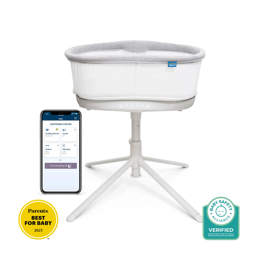 HALO BassiNest® Connected Swivel Sleeper 3.0 - Smart Bassinet