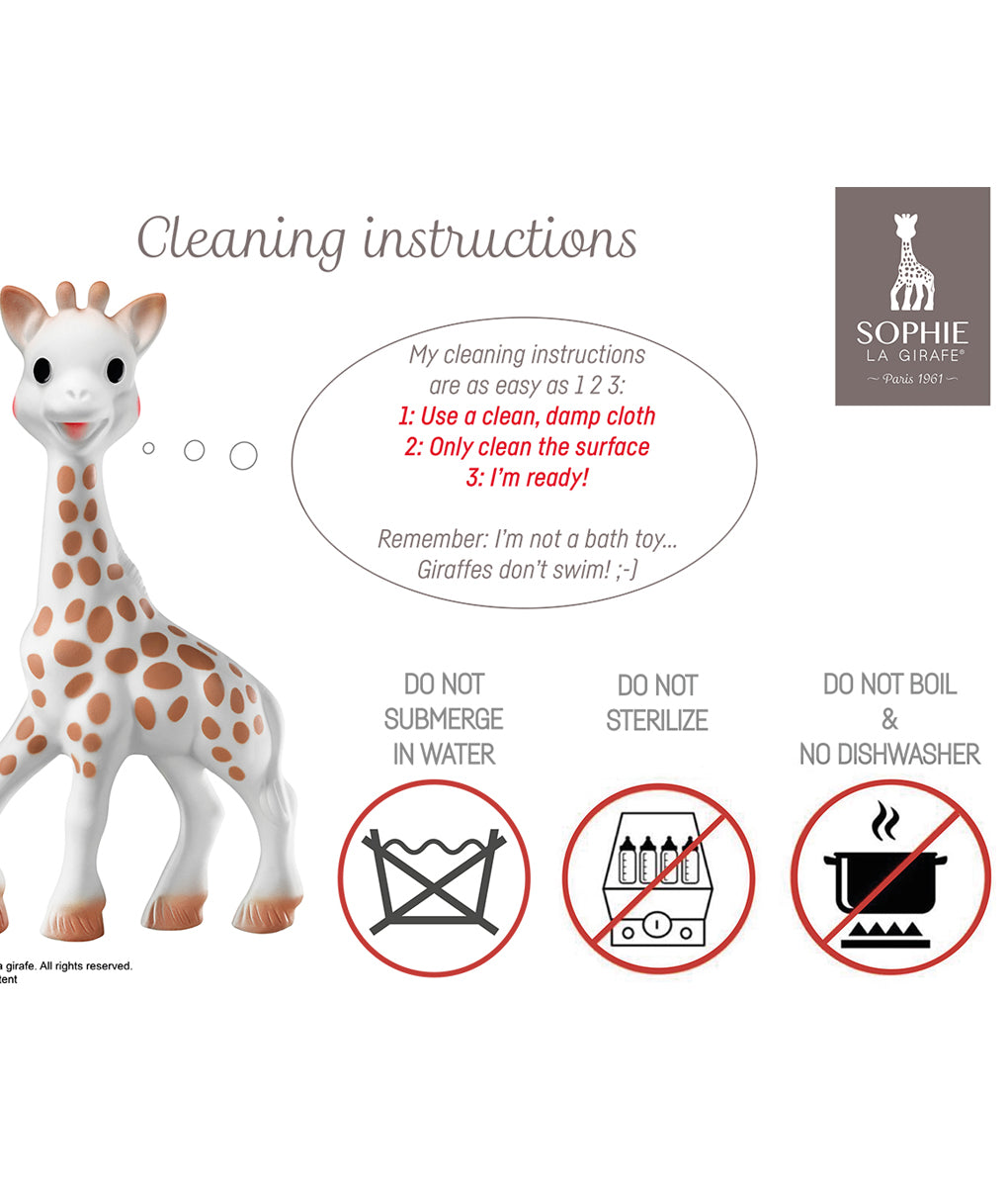 Sophie la Girafe® Teething Toy | Iconic Baby Teether – Safari Gift Box