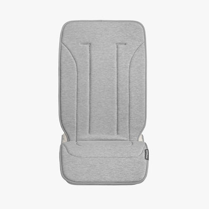 Reversible Seat Liner - Phoebe - Breathable Light Grey | Cozy Fleece