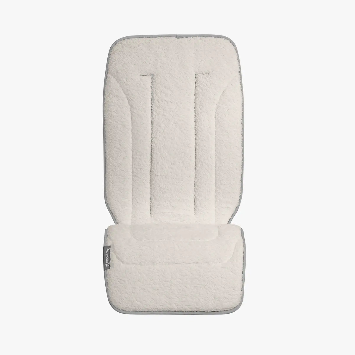 Reversible Seat Liner - Phoebe - Breathable Light Grey | Cozy Fleece