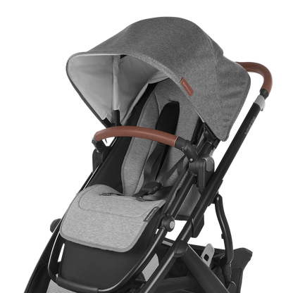 Reversible Seat Liner - Phoebe - Breathable Light Grey | Cozy Fleece