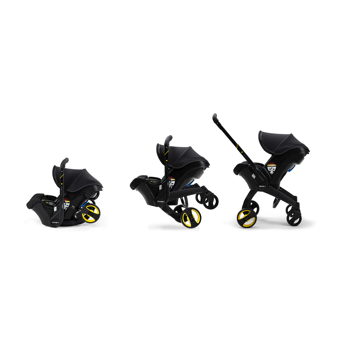 Doona Plus Car Seat & Stroller - Midnight Edition