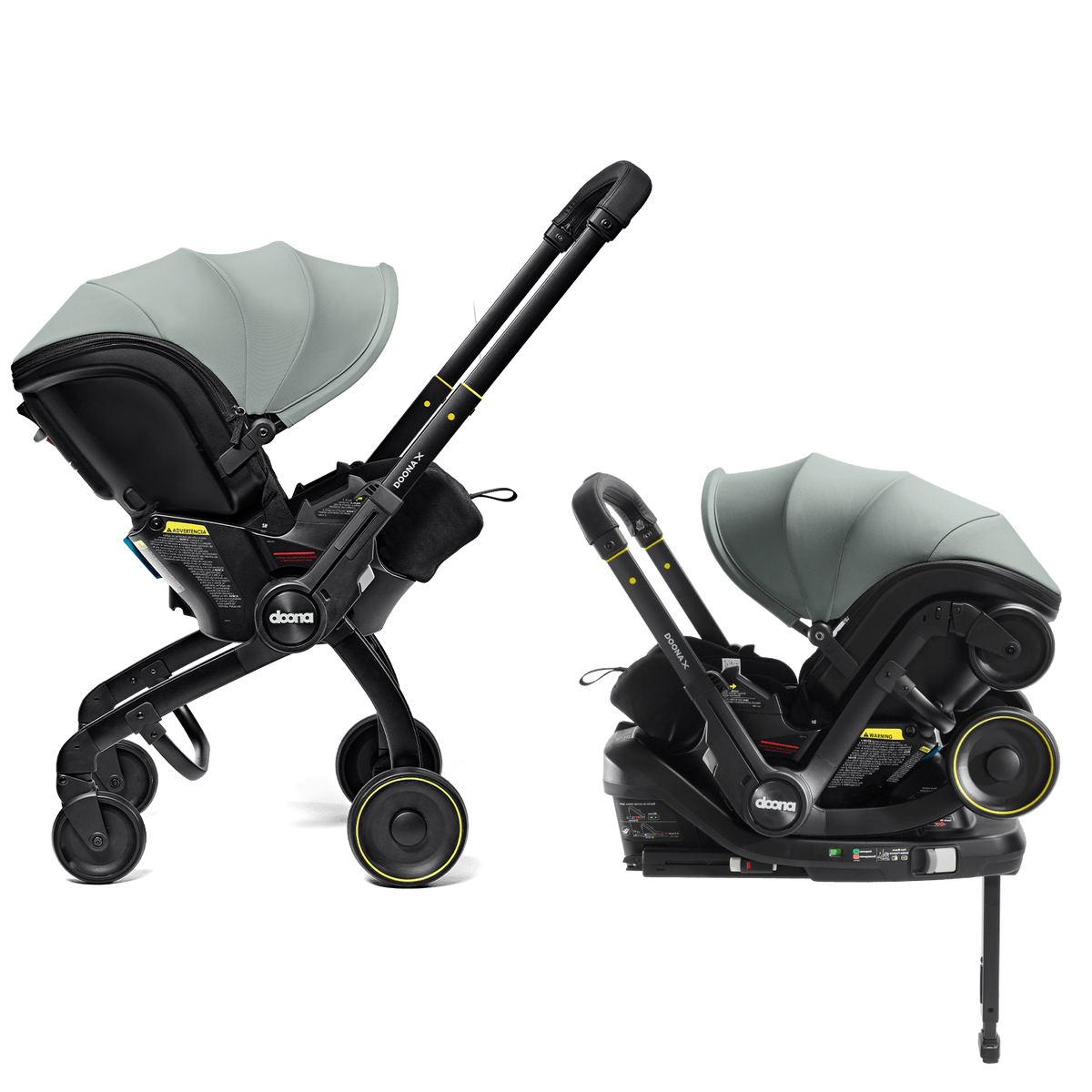 Doona X Car Seat & Stroller - Dusty Sage