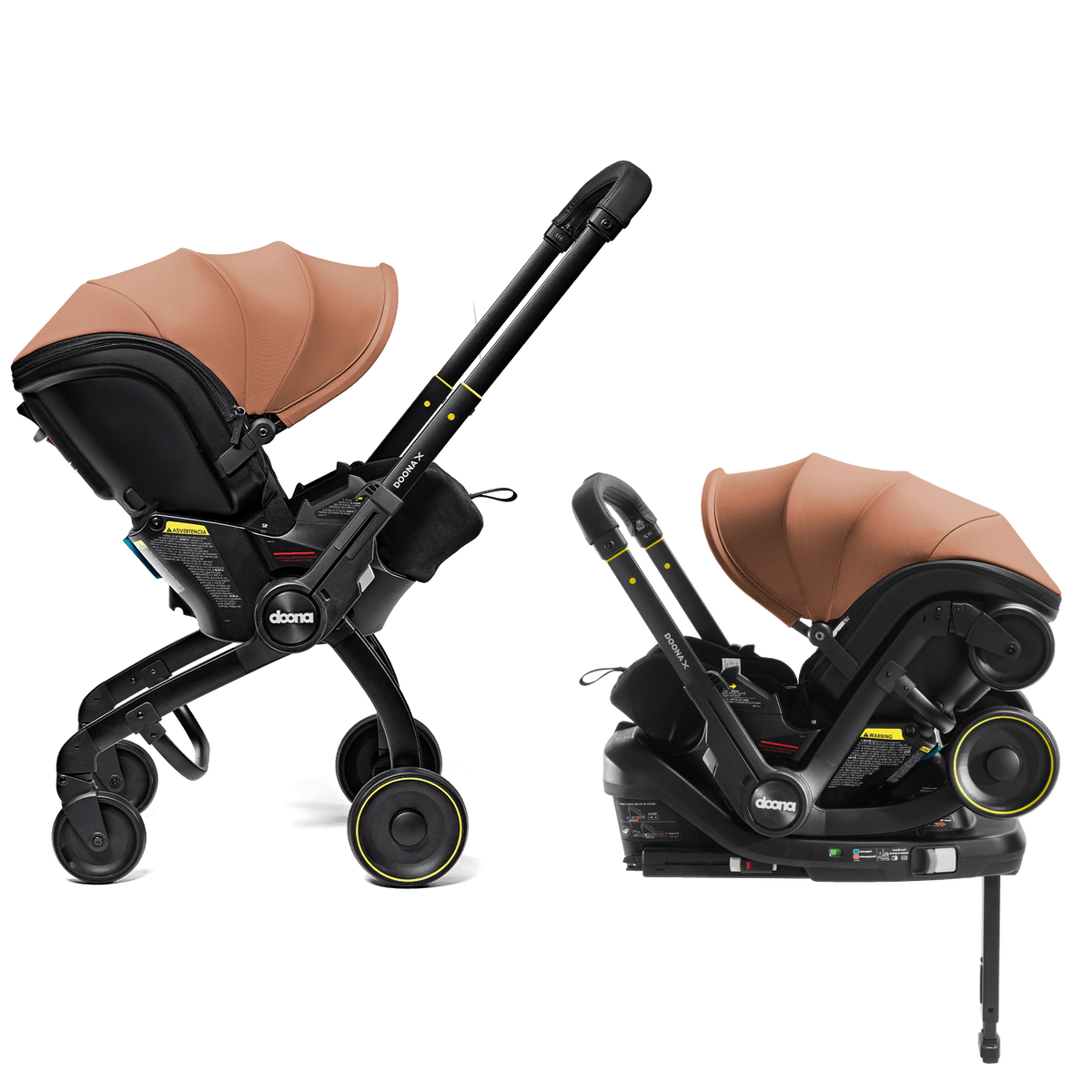 Doona X Car Seat & Stroller - Terracotta
