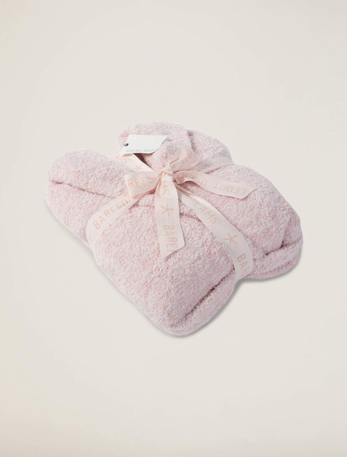Heathered Dusty Rose / White