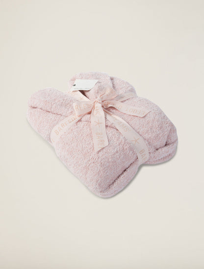 Heathered Dusty Rose / White