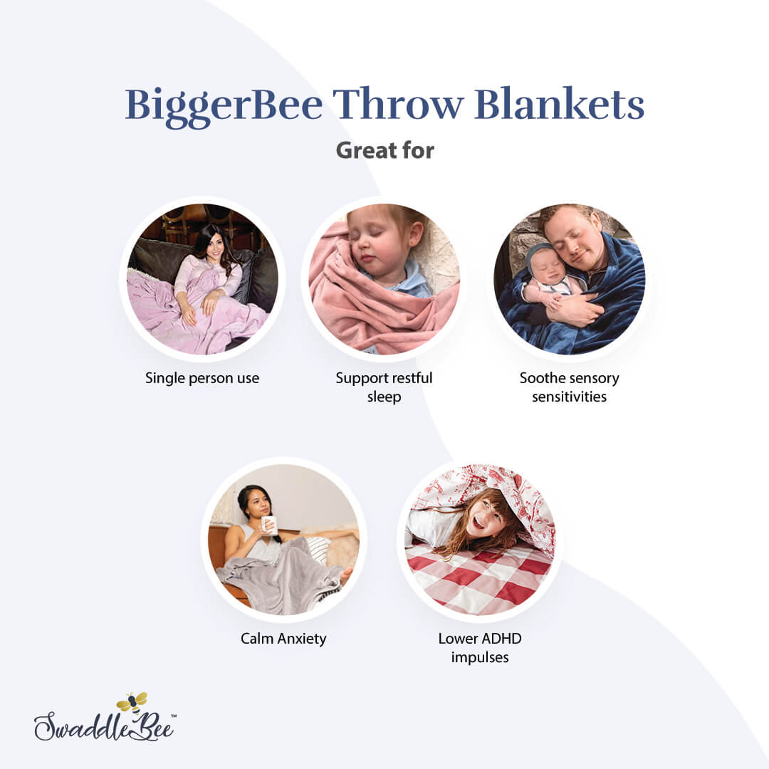 BiggerBee Throw Blanket