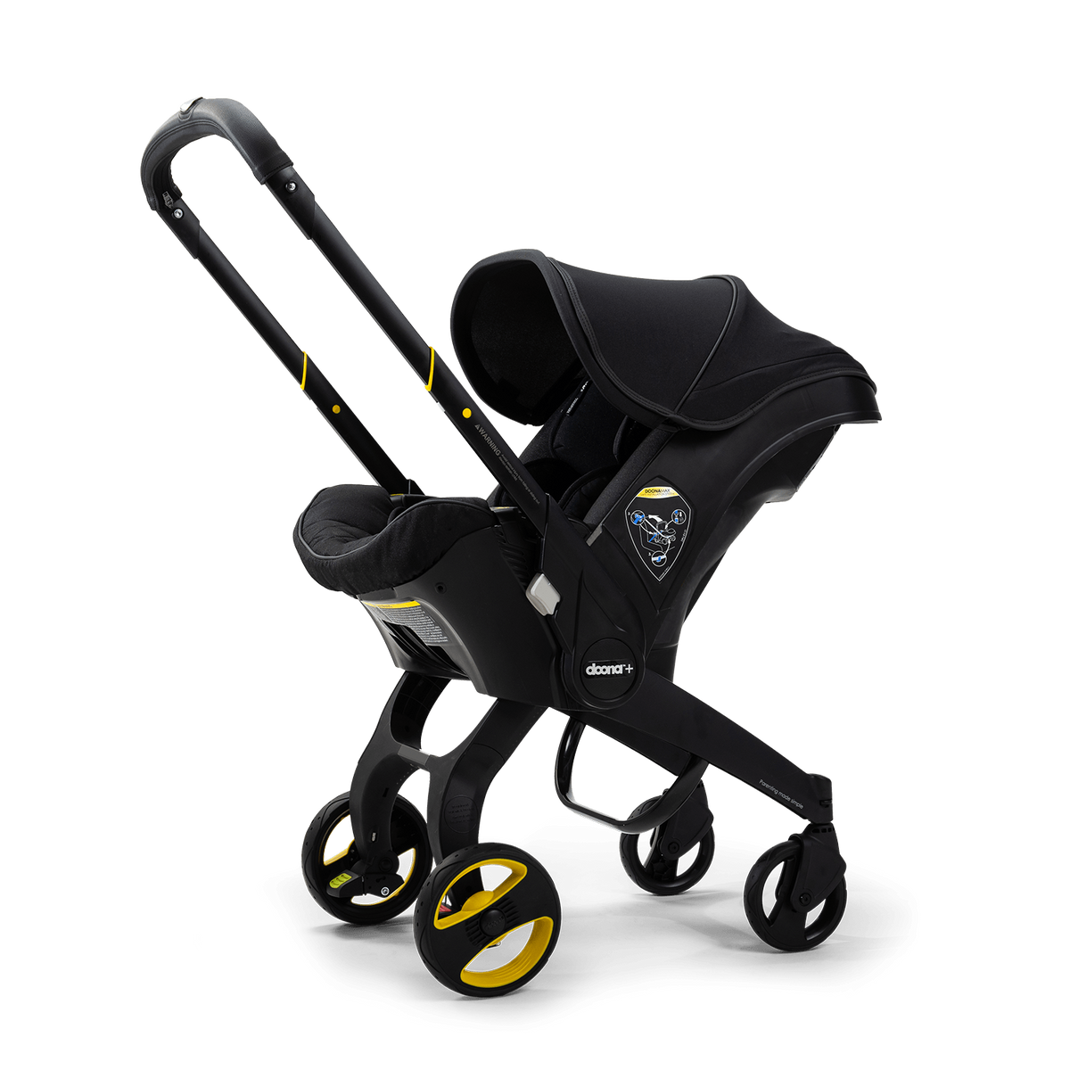 Doona Plus Car Seat & Stroller - Midnight Edition