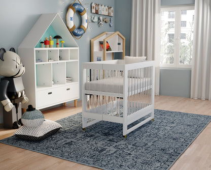 Melo Caress Foldable Crib New