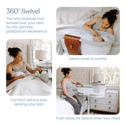 HALO BassiNest® Luxe Swivel Sleeper Bassinet