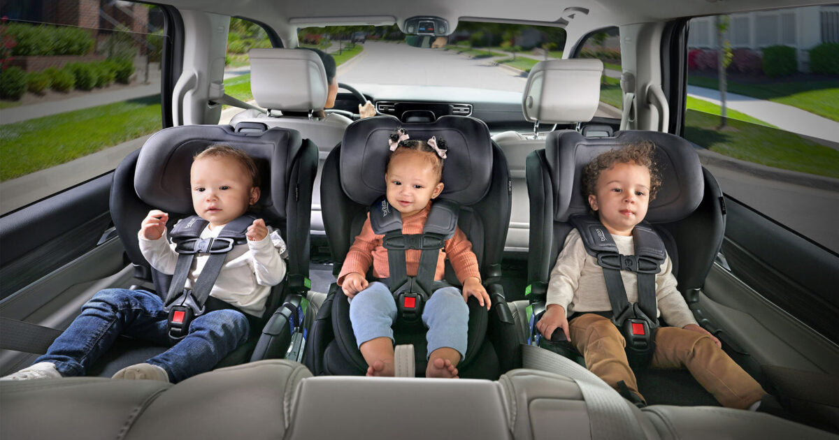 Poplar Convertible Car Seat - Slim 17 Design