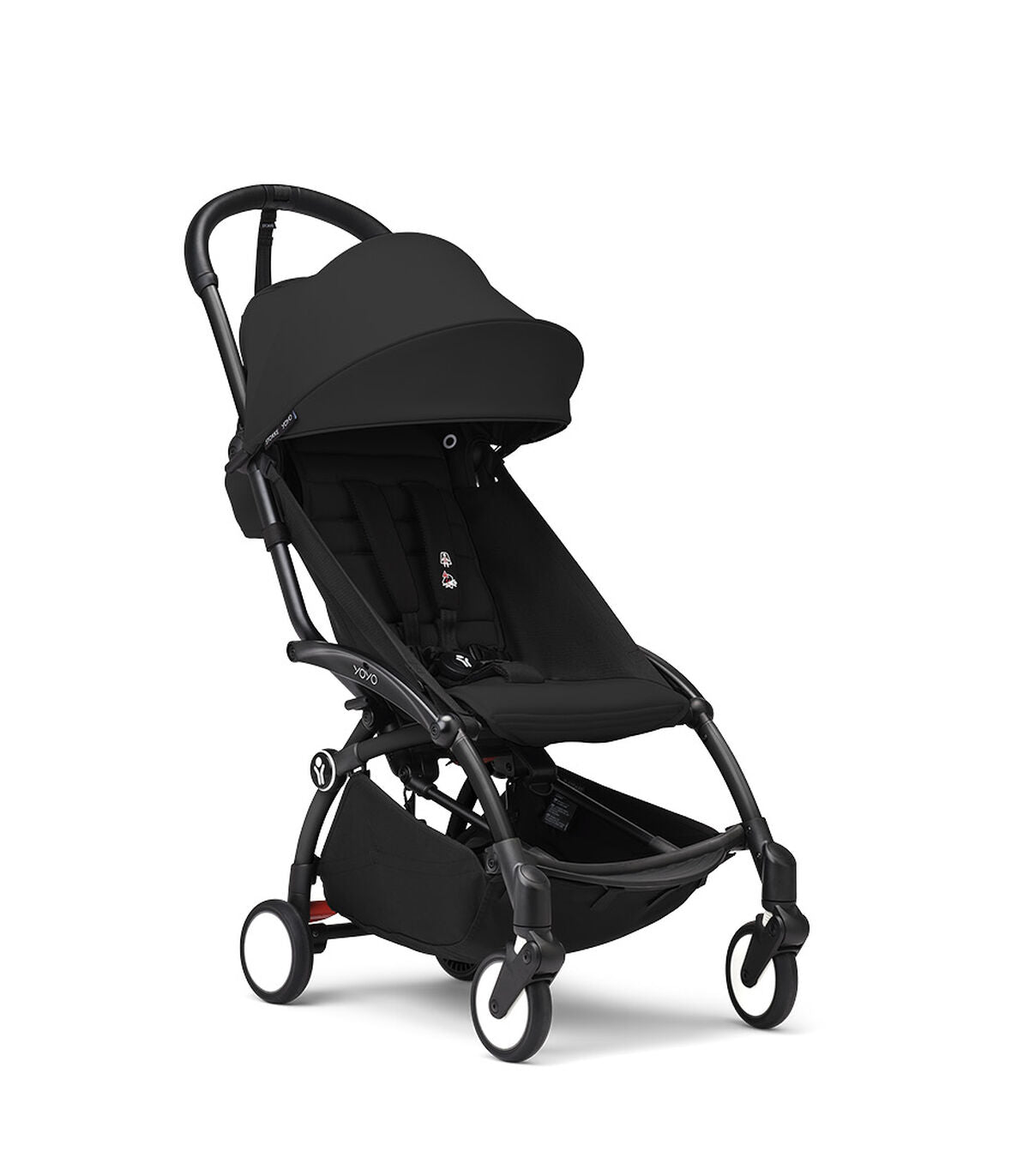 YOYO³ stroller from 6 months - Black with Black Frame
