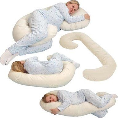 leachco snoogle total body pillow ivory
