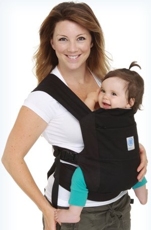 Moby Go Baby Carrier Black | DaintyBaby.com